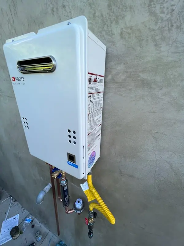 Tankless water heater installation for Connerton homes